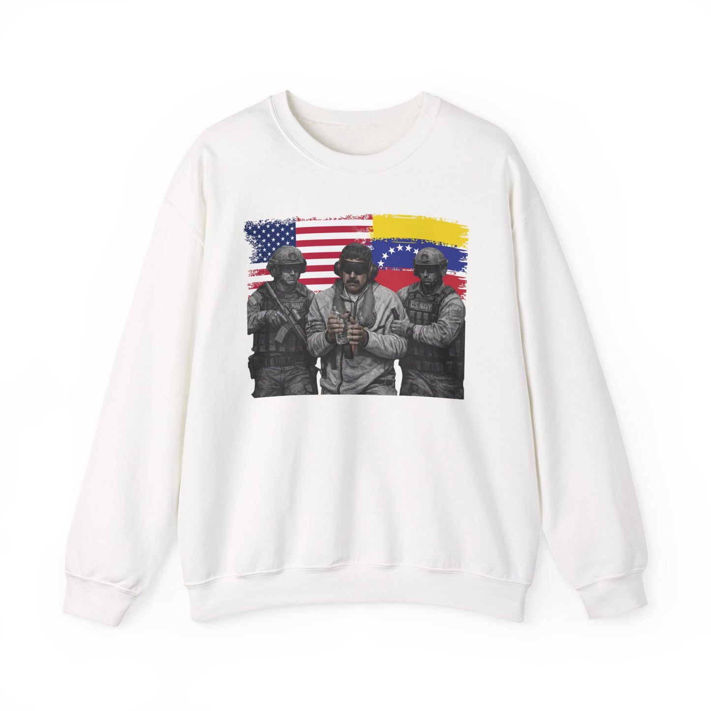 Venezuela Freedom Graphic T-Shirt | Political Art Design Shirt, Statement Streetwear Tee, Unisex Cotton Apparel, No War, Peace in Venezuela