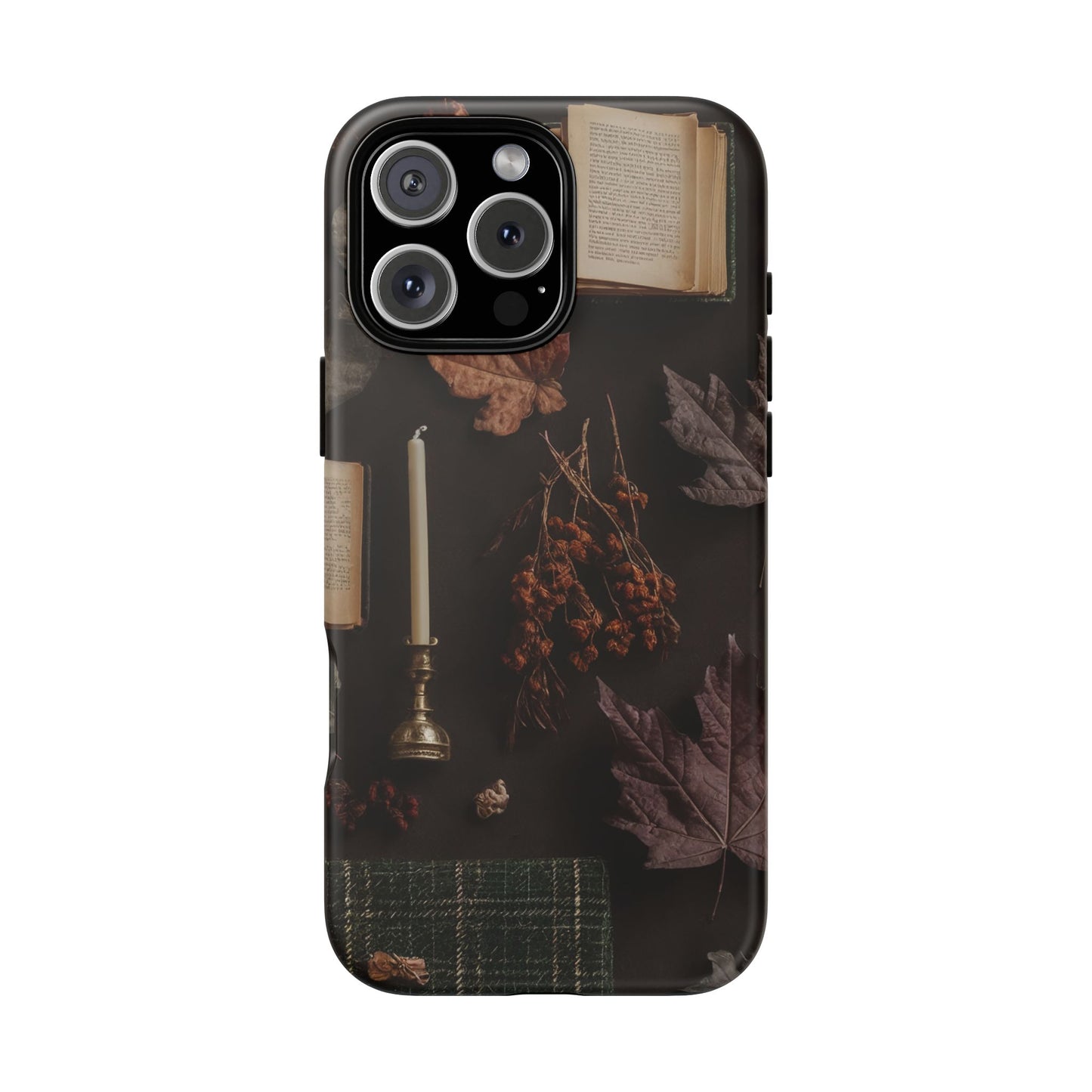 Floral Nature Phone Case, Tough Phone Case for Fall Decor, Phone Case for iPhone and Samsung, Stylish Protective Cover for iPhone