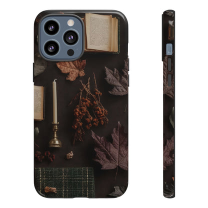 Floral Nature Phone Case, Tough Phone Case for Fall Decor, Phone Case for iPhone and Samsung, Stylish Protective Cover for iPhone