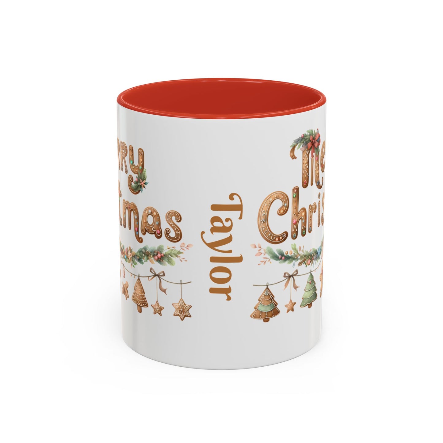Personalized Christmas Cheer Coffee Mug, Holiday Gift, Festive Drinkware, Seasonal Decor, Cute Mug, Joyful Holiday Memento