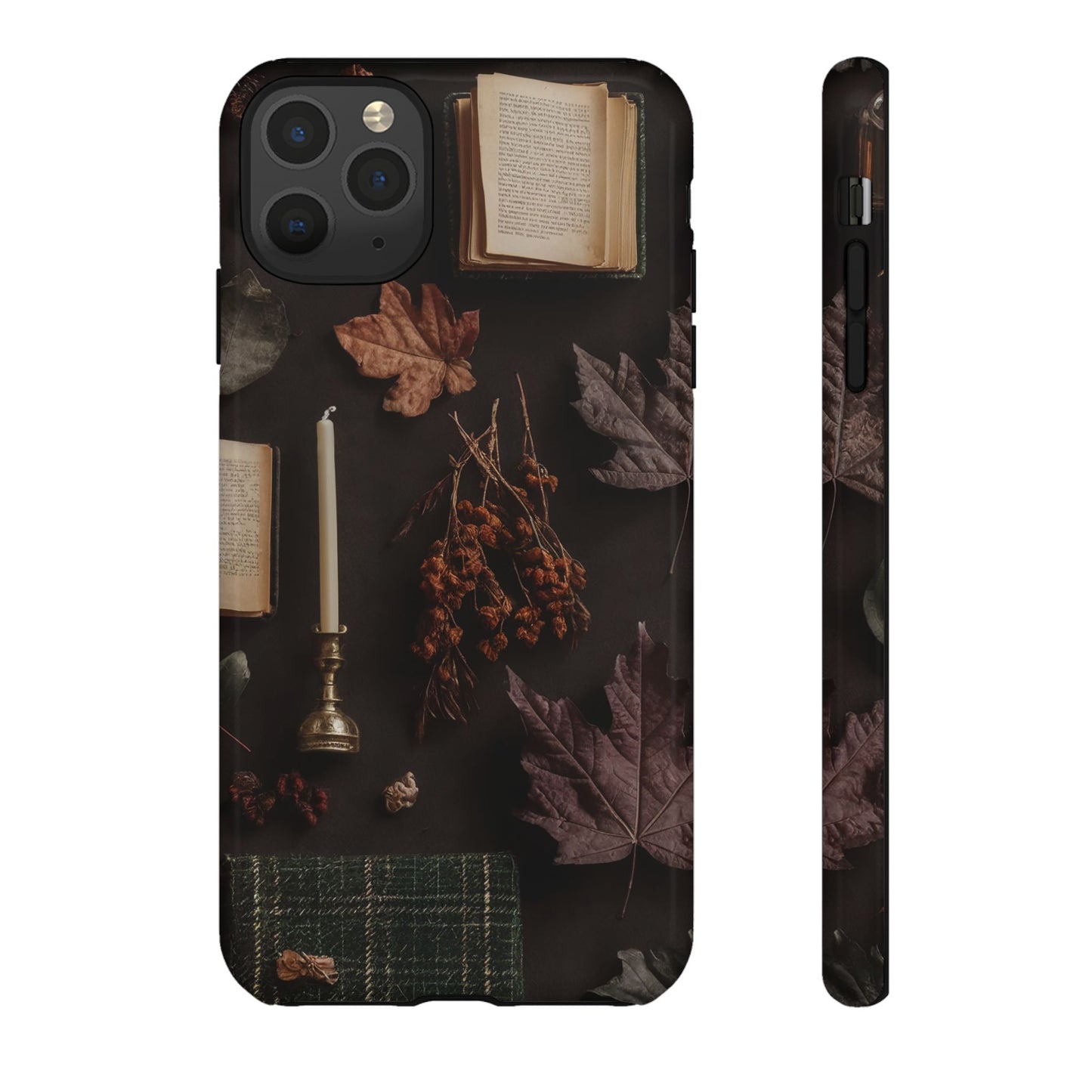 Floral Nature Phone Case, Tough Phone Case for Fall Decor, Phone Case for iPhone and Samsung, Stylish Protective Cover for iPhone