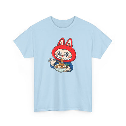 Labubu Ramen T-Shirt: Kawaii Japanese Anime Streetwear