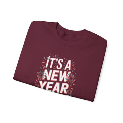 Its a New Year Bitches Sweatshirt Funny New Year Crewneck, Adult NYE Party Sweater, New Year Shirt, New Years Eve Outfit, Trendy NYE Gift