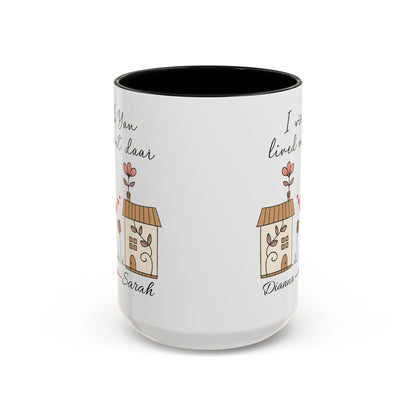I Wish You Lived Next Door Mug, Christmas Gift for Best Friend, Long Distance Friendship Mug, Valentine's Day Gift for Her, Miss You Gift