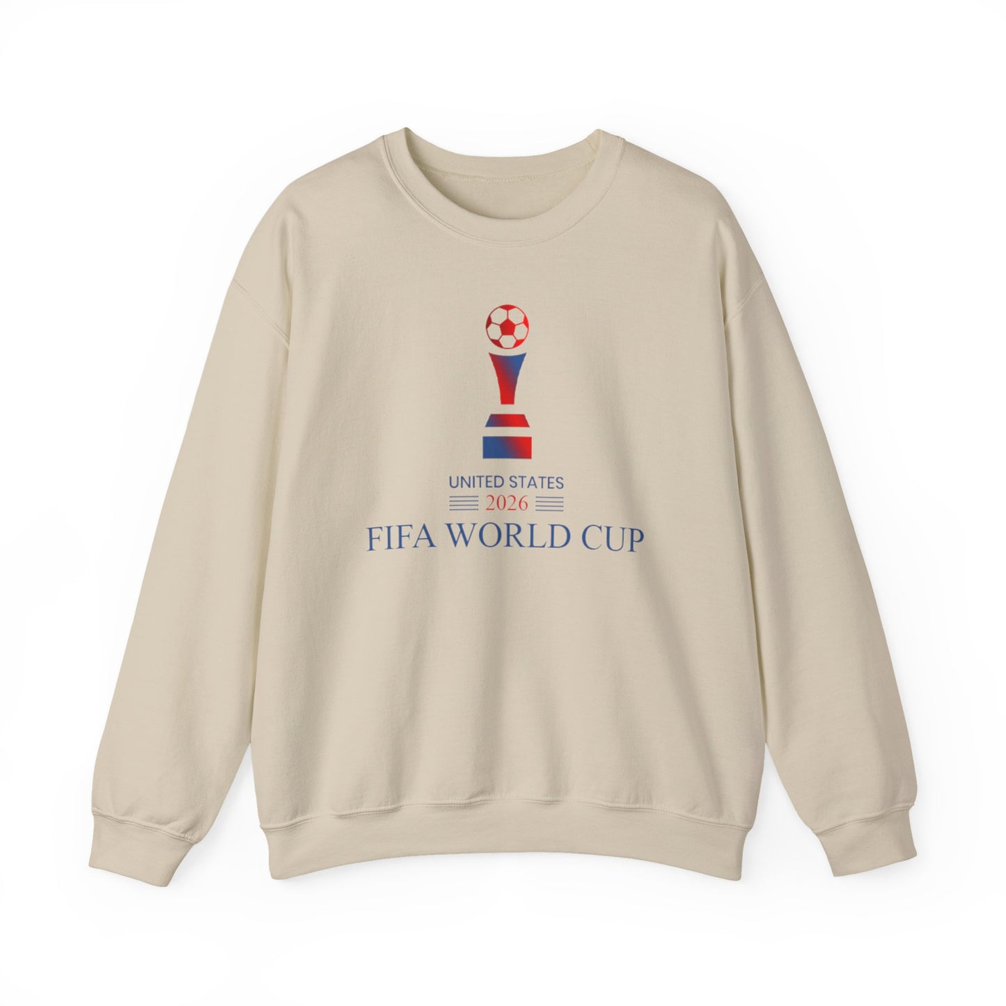 Soccer Trophy Sweatshirt | USA 2026 Soccer Crewneck, Patriotic Matchday Pullover