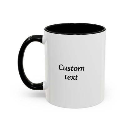 Personalized Floral Accent Mug, My Favorite People Call Me Coffee Cup, Perfect Gift for Friends, Family, Birthdays, Home Décor