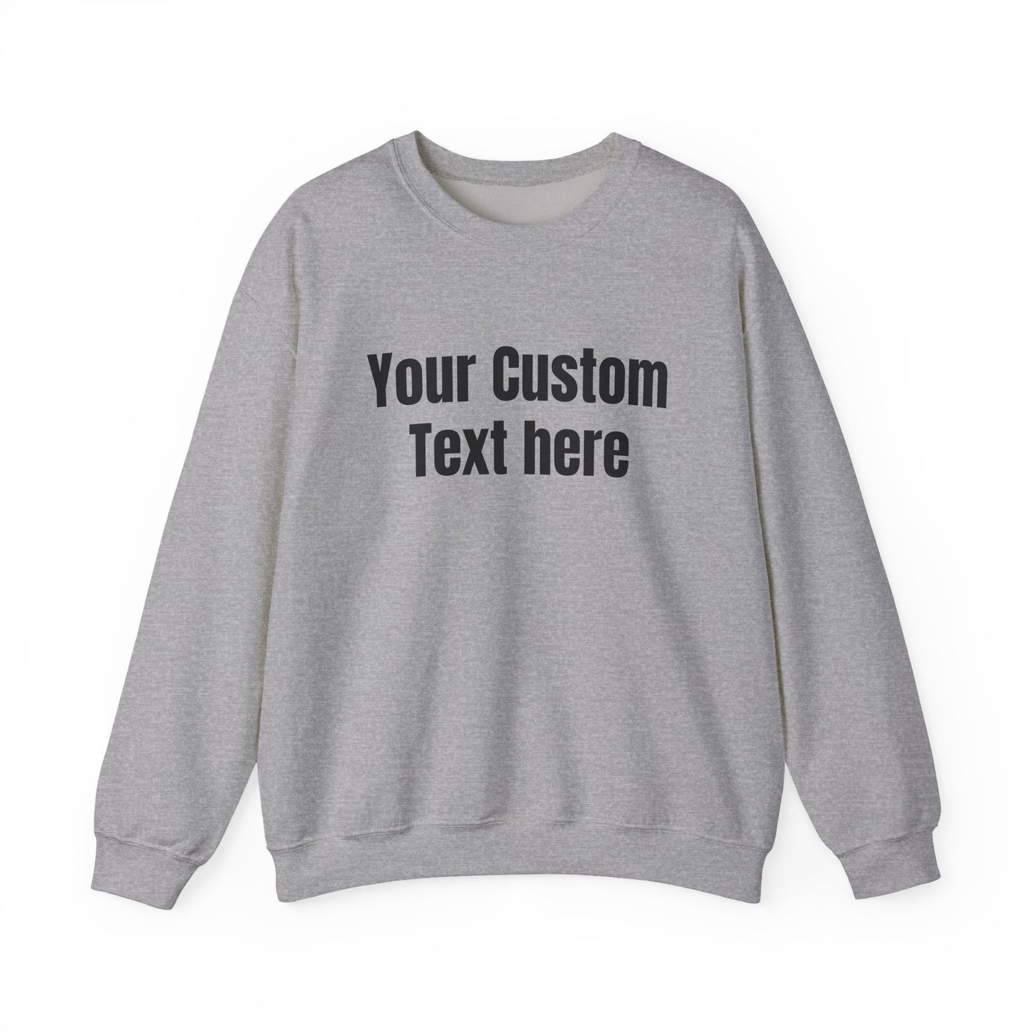 Customizable Crewneck Sweatshirt, Personalized Gift, Holidays, Unique Design, Perfect Gift for Anniversaries, Weddings, and Special Occasion
