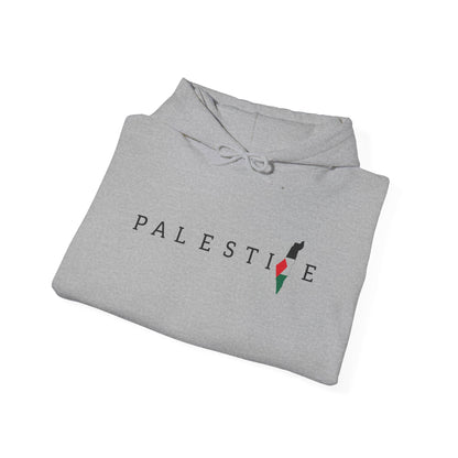 Free Palestine Heavy Blend Sweatshirt Hoodie , Warm Apparel, Statement Clothing, Gift for Activists, Stand With Palestine, Gaza College