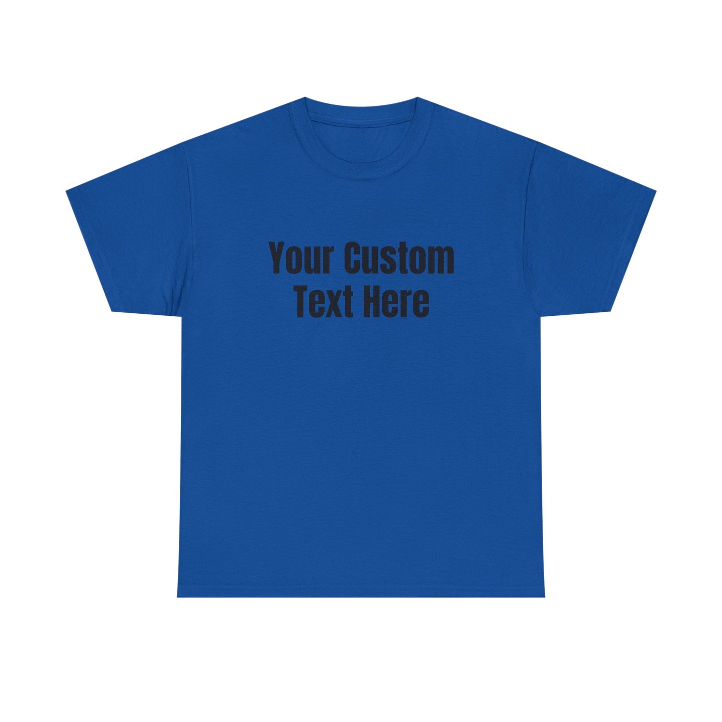 Customizable Heavy Cotton Tee - Perfect for Gifts, Events, Casual Wear, Team Outfits, Celebrations, Perfect Gift for Birthdays