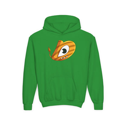 Whimsical Youth Hoodie with Playful Design, Cute Sweatshirt for Kids, Fun Gift for Birthdays, Cozy Winter Wear, Cartoon Style