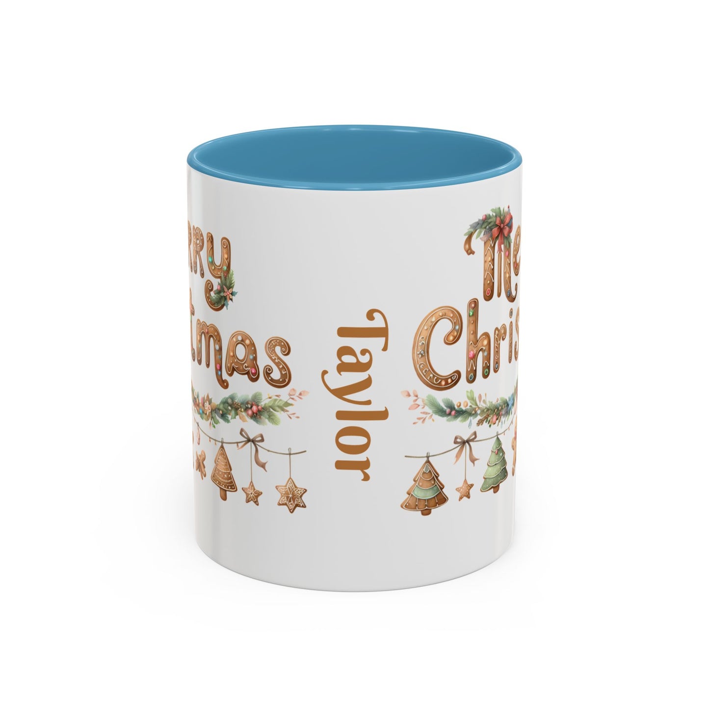 Personalized Christmas Cheer Coffee Mug, Holiday Gift, Festive Drinkware, Seasonal Decor, Cute Mug, Joyful Holiday Memento