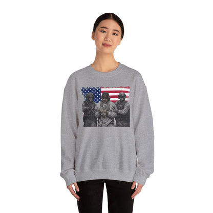 Maduro Captured 2026 Venezuela Libre Sweatshirt, Patriotic Military Graphic Crewneck, American Flag Soldier Tribute, Support Pullover