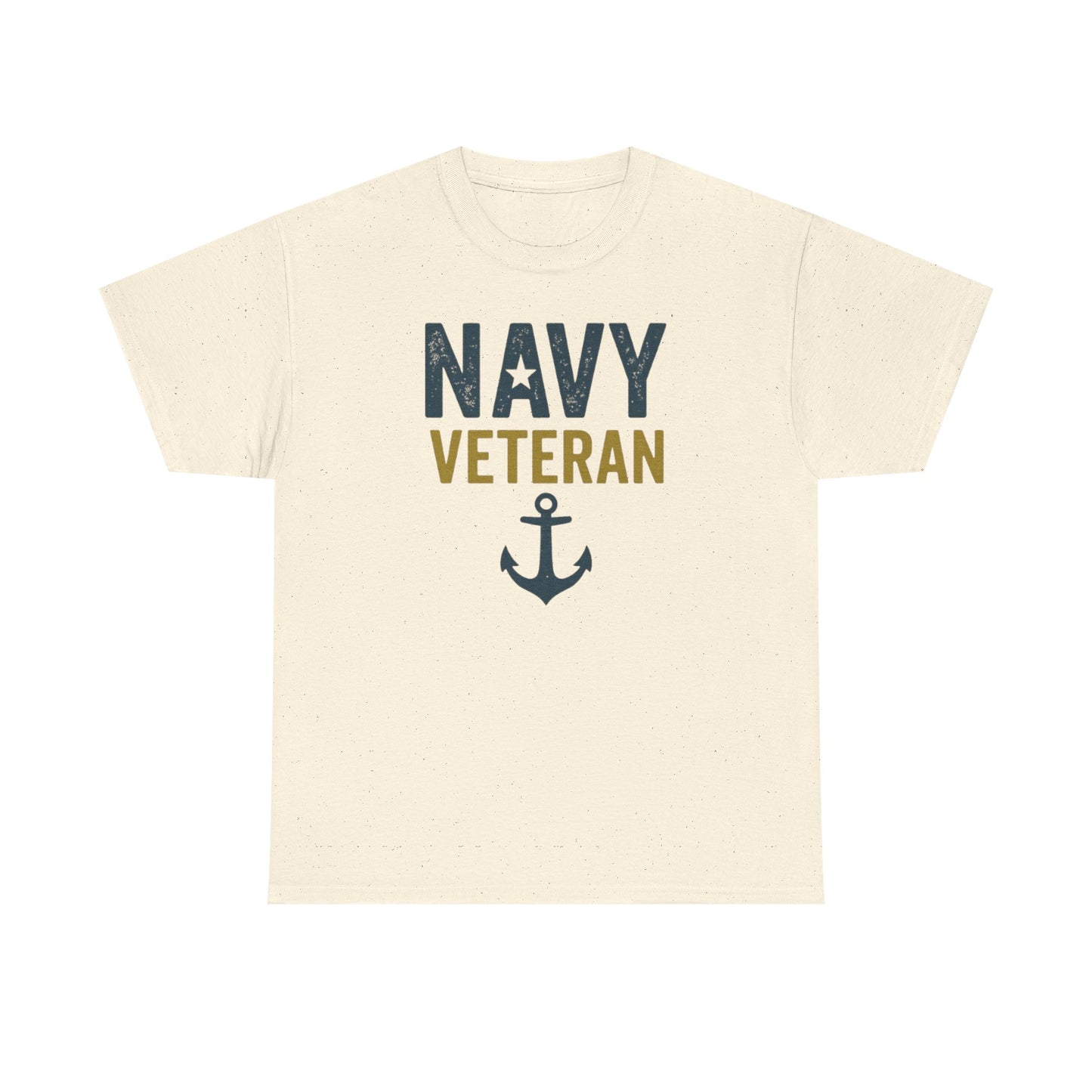 Navy Veteran Shirt | Military Pride Tee with Anchor | US Navy Gift for Men & Women | Veteran Appreciation T-Shirt | Patriotic Tee