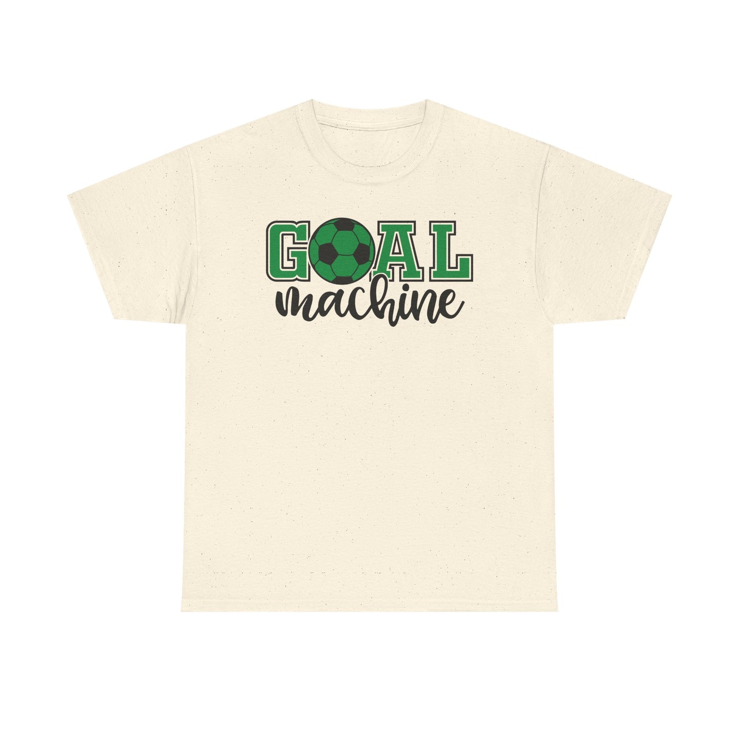 Goal Machine Soccer T-Shirt, Green Football Graphic Tee, Youth & Adult Soccer Shirt, Fun Sports Team Shirt, FIFA World CUP 2026