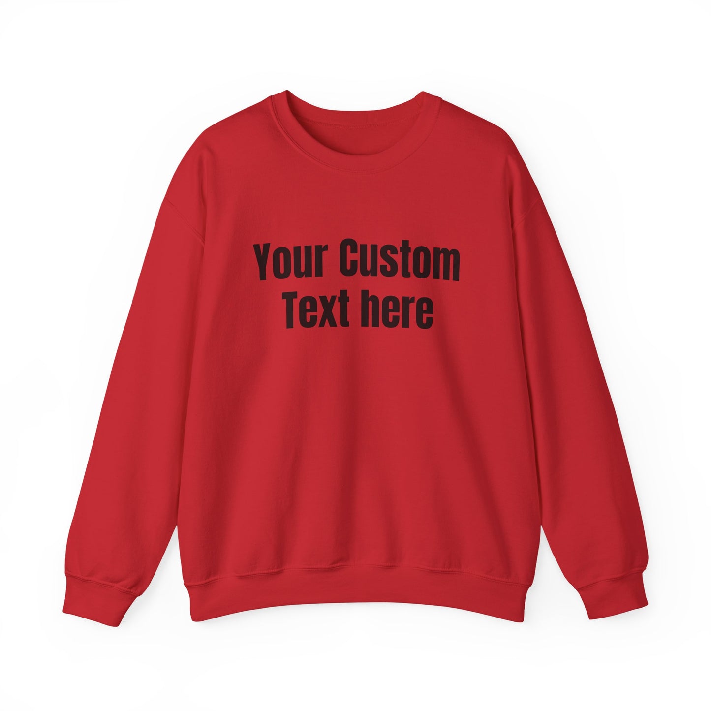 Customizable Crewneck Sweatshirt, Personalized Gift, Holidays, Unique Design, Perfect Gift for Anniversaries, Weddings, and Special Occasion