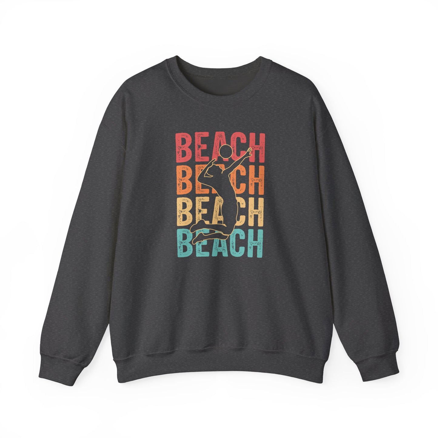 Beach Vibes Unisex Crewneck Sweatshirt - Perfect for Summer Days, Beach Lovers, Vacation, Casual Wear, Gift Idea