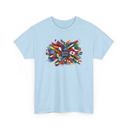 2026 International Football Tee. World Flags T-Shirt, Colorful Countries Art Tee, North America Tour Souvenir Shirt | Global Unity Fan Gift