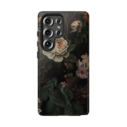 Floral Phone Case For iPhone And Samsung, Tough Cases, Flower Design, Stylish Protection, Gift for Her, Nature Lovers Accessory, Floral Gift