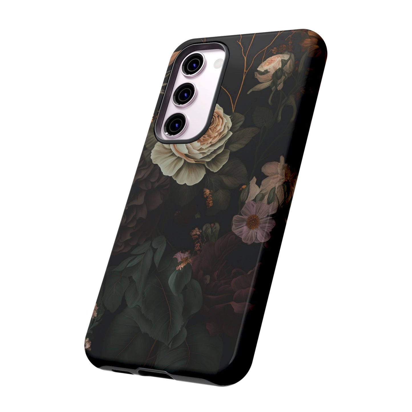 Floral Phone Case For iPhone And Samsung, Tough Cases, Flower Design, Stylish Protection, Gift for Her, Nature Lovers Accessory, Floral Gift
