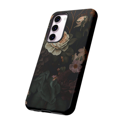 Floral Phone Case For iPhone And Samsung, Tough Cases, Flower Design, Stylish Protection, Gift for Her, Nature Lovers Accessory, Floral Gift