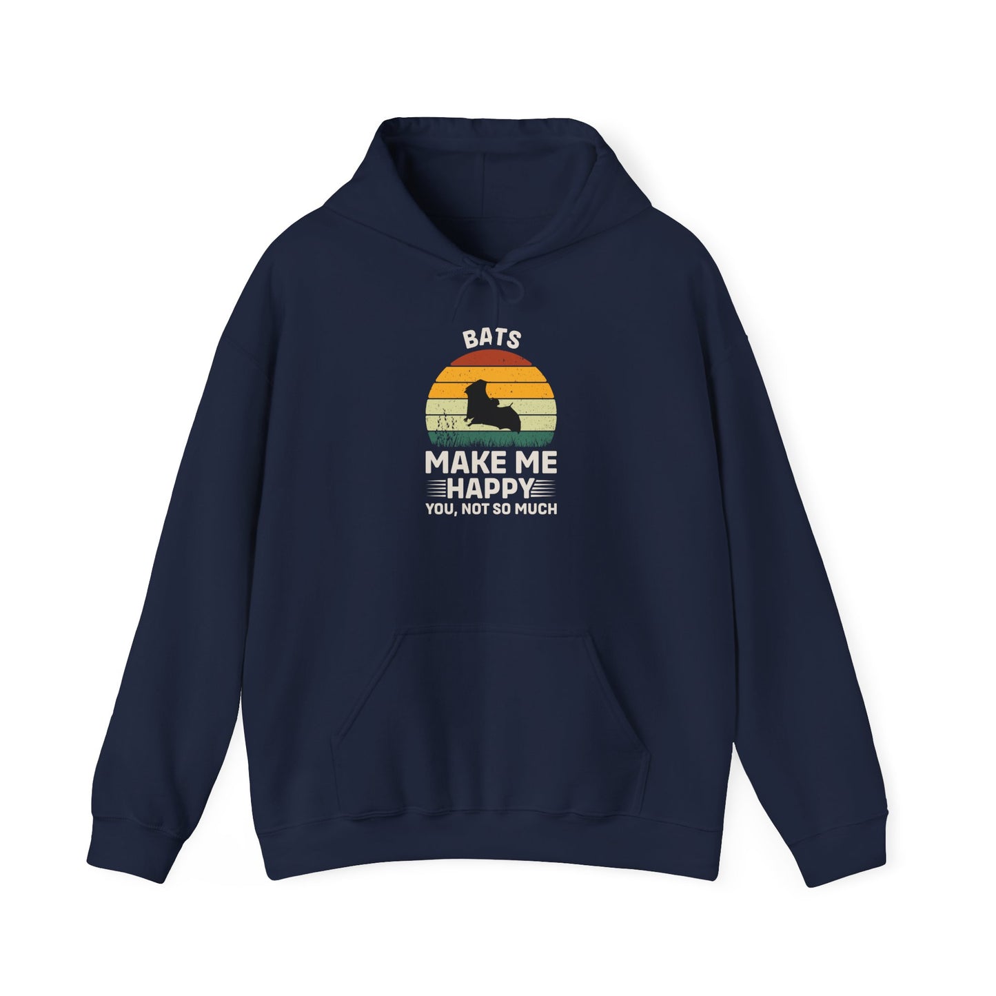 Bat Lovers Unisex Hoodie Sweatshirt, Make Me Happy Halloween Cozy Gift Idea, Unisex Sweatshirt Hoodie, Bat Lovers Apparel, Halloween Gift,