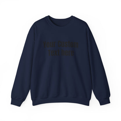 Customizable Crewneck Sweatshirt, Personalized Gift, Holidays, Unique Design, Perfect Gift for Anniversaries, Weddings, and Special Occasion