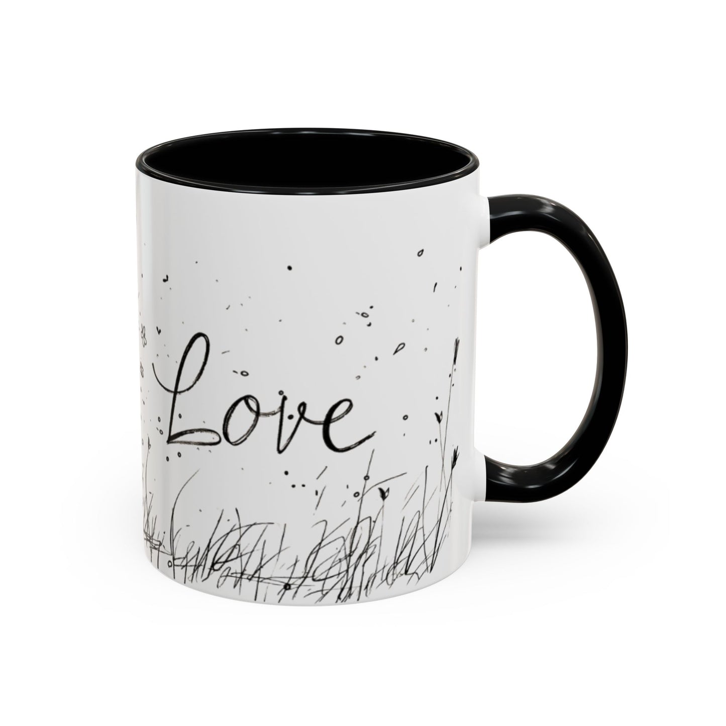 Romantic Coffee Mug, Love Gift for Coffee Lovers, Valentine's Day Mug, Couple Gift, Home Decor, Art Mug, Gift for Wife