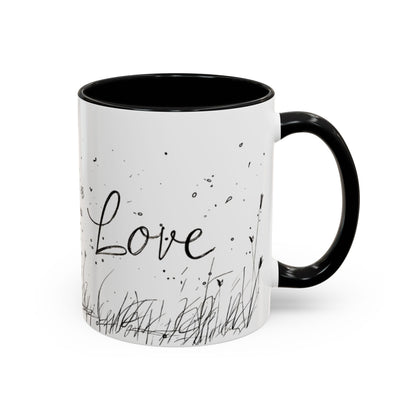 Romantic Coffee Mug, Love Gift for Coffee Lovers, Valentine's Day Mug, Couple Gift, Home Decor, Art Mug, Gift for Wife