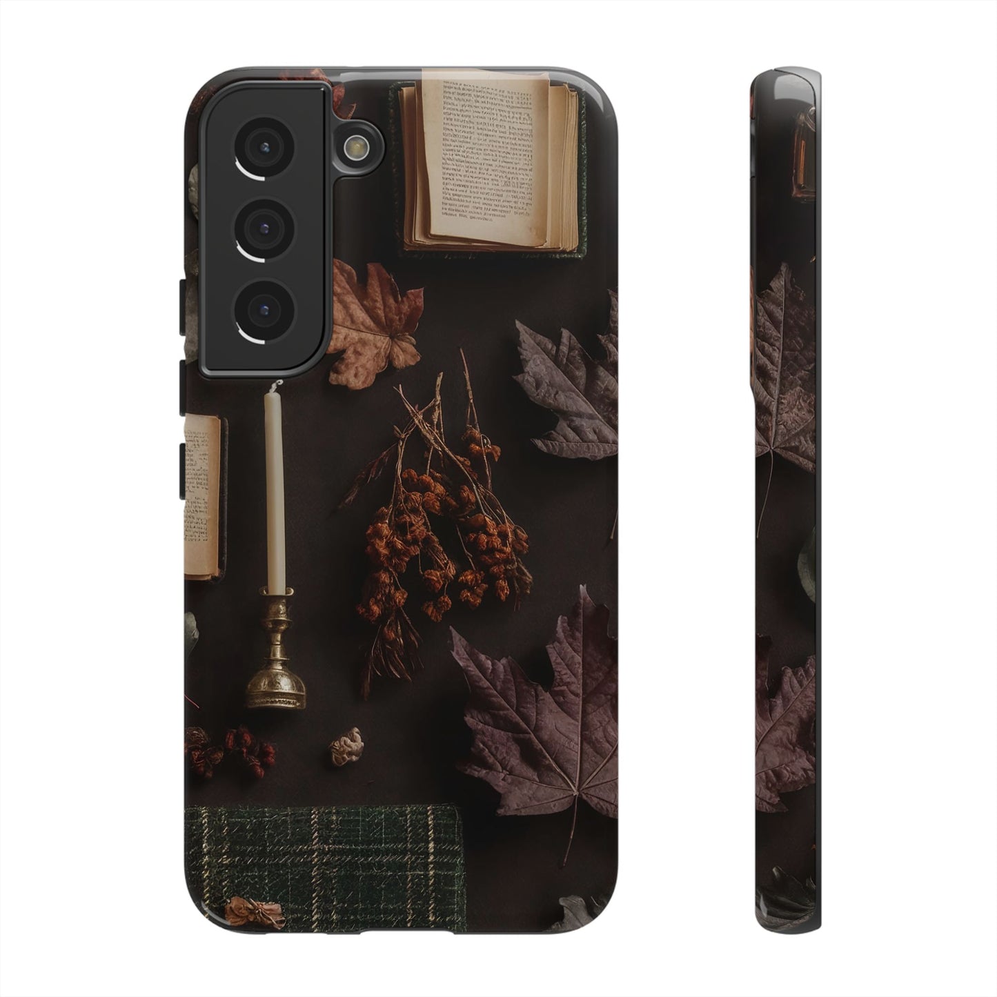 Floral Nature Phone Case, Tough Phone Case for Fall Decor, Phone Case for iPhone and Samsung, Stylish Protective Cover for iPhone