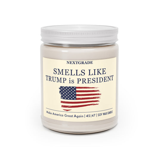President Trump 2024 Gifts, Smells Like Trump Is President, President Trump Candle, Trump Christmas Gifts, Smells Like Candle, Trump Merch