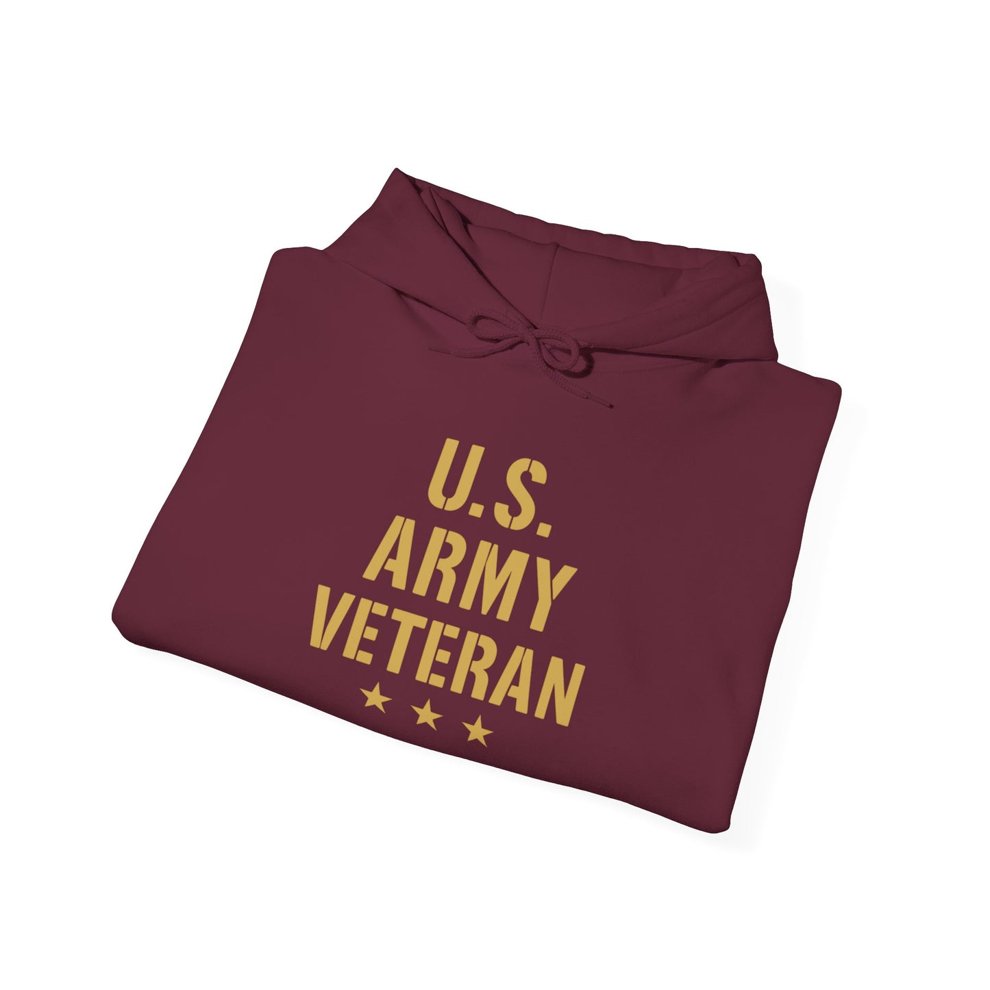 U.S. Army Veteran Hooded Sweatshirt, Military Appreciation Gift, Unisex Sweatshirt, Veterans Day Gift, Comfortable Hoodie, Casual Wear