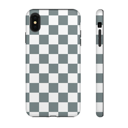 Stylish Checkerboard Phone Case, Durable Phone Cover, Unique Gift, iPhone 17 Pro, 17, 17 Air, 16, 15, 14, 13, 12, 11, X, XR, XS MAX