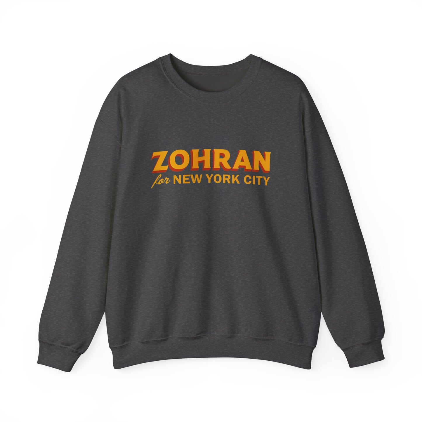 Zohran for New York City Sweatshirt, Vintage NYC Crewneck, Political Graphic Pullover, City Pride Gift | Urban Streetwear