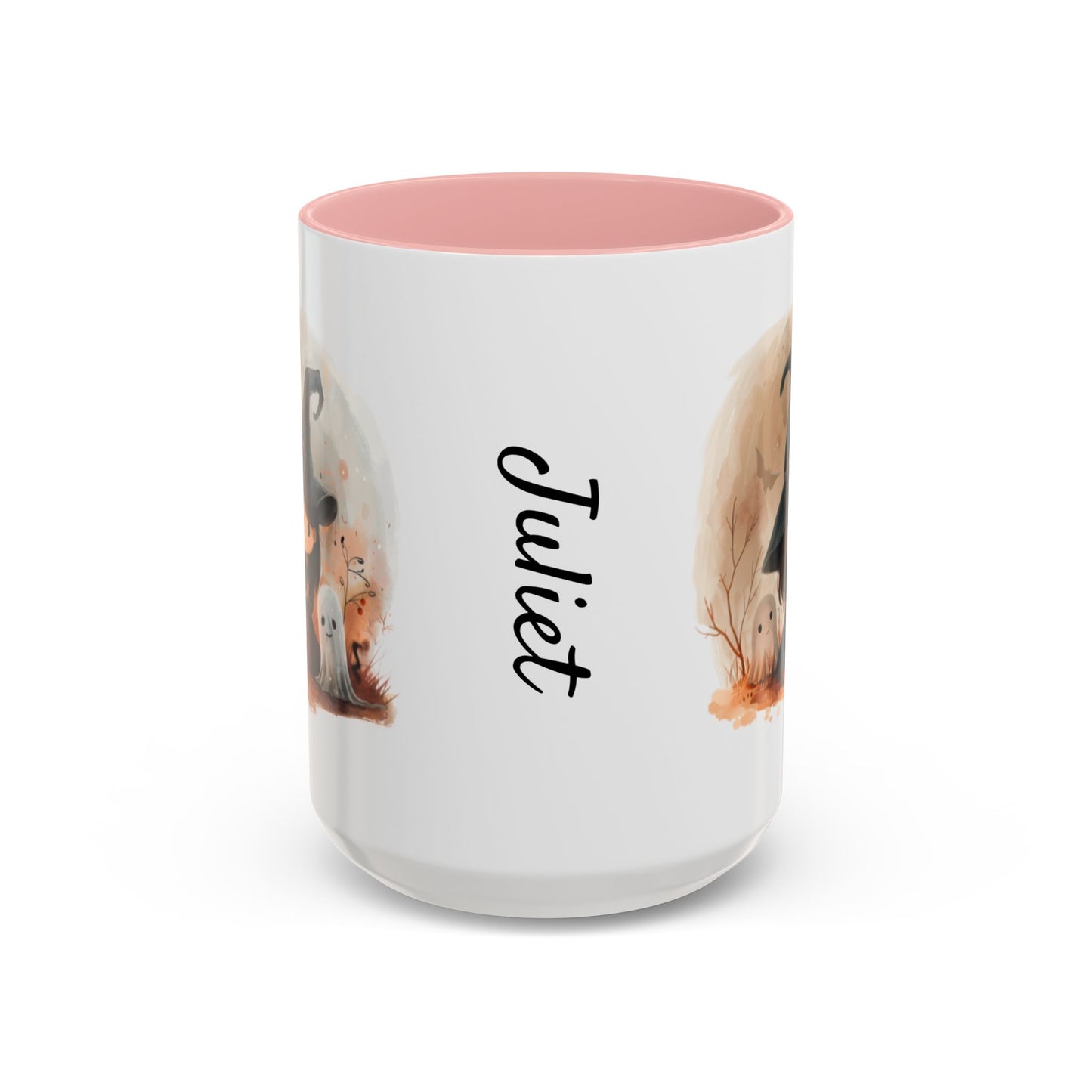 Personalized Witch Coffee Mug, Personalized Halloween Mug, Cute Witch Gift, Fall Decor, Coffee Cup for Kids