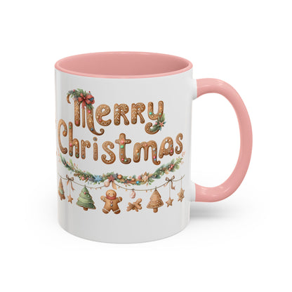 Personalized Christmas Cheer Coffee Mug, Holiday Gift, Festive Drinkware, Seasonal Decor, Cute Mug, Joyful Holiday Memento
