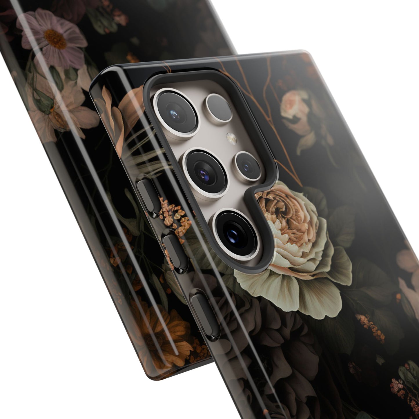 Floral Phone Case For iPhone And Samsung, Tough Cases, Flower Design, Stylish Protection, Gift for Her, Nature Lovers Accessory, Floral Gift