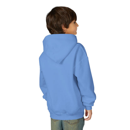 Whimsical Youth Hoodie with Playful Design, Cute Sweatshirt for Kids, Fun Gift for Birthdays, Cozy Winter Wear, Cartoon Style