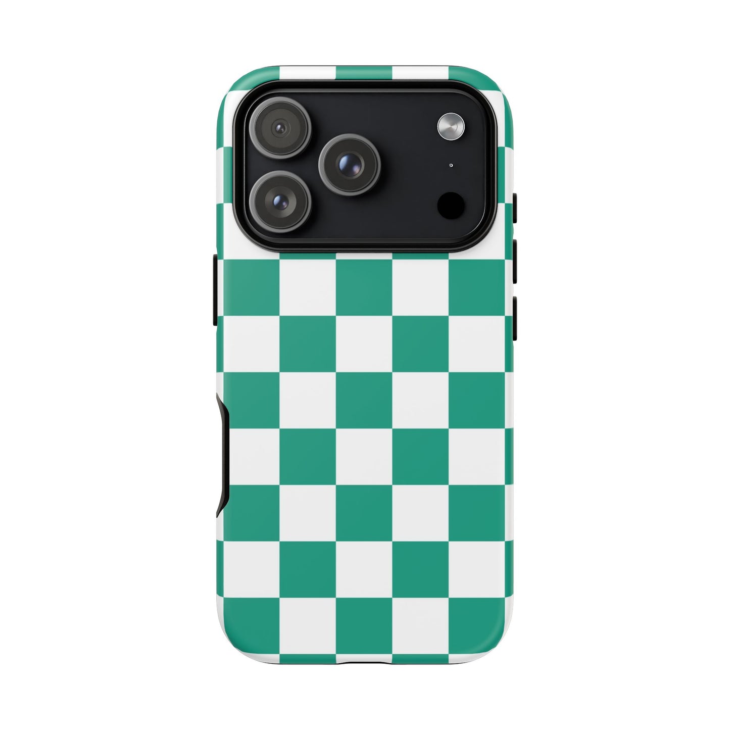 Checkered iPhone Case, Stylish Phone Cover,  Mobile Case For iPhone 17 Pro, 17, 16, 15, 14, 13, 12, 11, X, XR,XS MAX, Chic Gift for Her