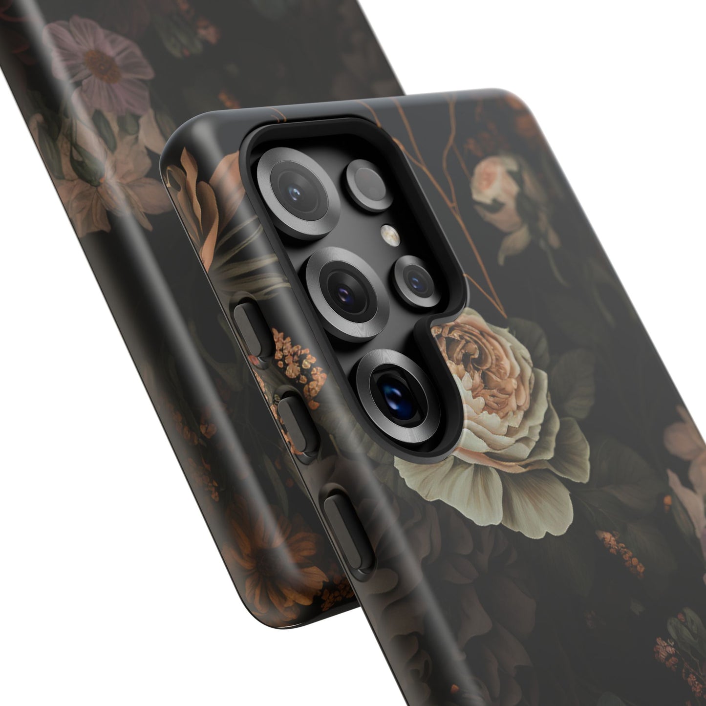 Floral Phone Case For iPhone And Samsung, Tough Cases, Flower Design, Stylish Protection, Gift for Her, Nature Lovers Accessory, Floral Gift