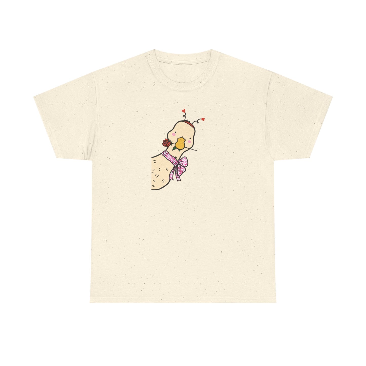 Cute Duck Shirt Kawaii Ducky Tee | Bow Duck T-Shirt | Cute Animal Top | Aesthetic Graphic Tee | Gift for Women Girls Teens