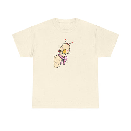 Cute Duck Shirt Kawaii Ducky Tee | Bow Duck T-Shirt | Cute Animal Top | Aesthetic Graphic Tee | Gift for Women Girls Teens