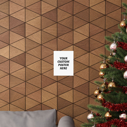 Customizable Matte Vertical Posters for Personalized Decor, Wall Art, Gift for Home, Custom Text Poster, Unique Artwork
