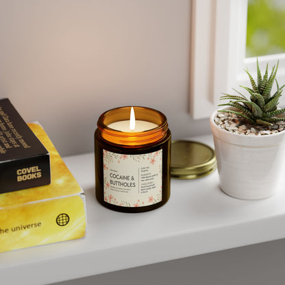 Funny Adult Humor Candle, Novelty Soy Wax Candle, 50, 60 Hour Burn, Gag Gift for Friends, Unique Candle Collection