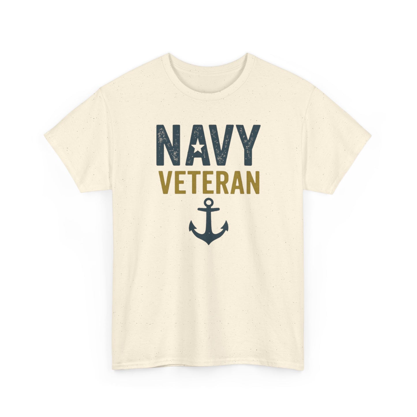 Navy Veteran Shirt | Military Pride Tee with Anchor | US Navy Gift for Men & Women | Veteran Appreciation T-Shirt | Patriotic Tee