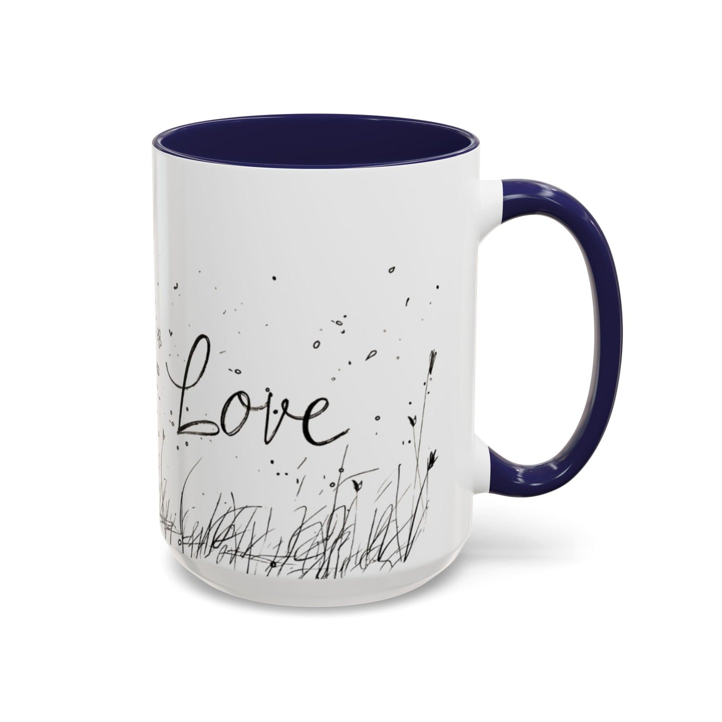 Romantic Coffee Mug, Love Gift for Coffee Lovers, Valentine's Day Mug, Couple Gift, Home Decor, Art Mug, Gift for Wife