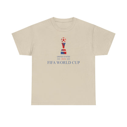 Soccer Trophy Tee | USA 2026 Soccer Shirt, Patriotic Matchday T-Shirt, Gift for Football Lovers, North America Football Tournament Shirt