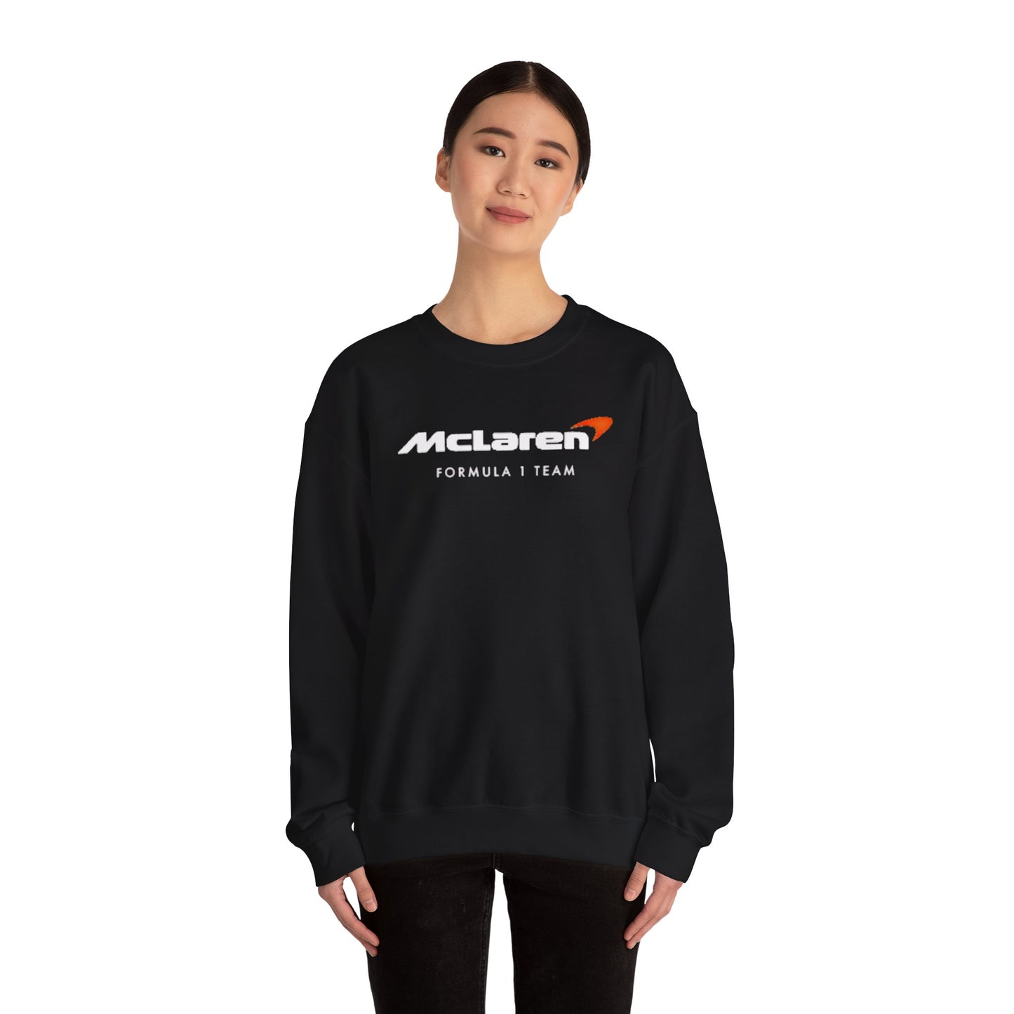 McLaren F1 Race Team Car Racing Sweatshirt | Motorsport Fan Shirt | F1 Inspired Racing Tee | Car Racing Crewneck Gift