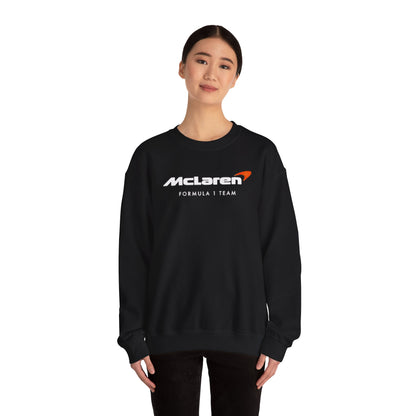 McLaren F1 Race Team Car Racing Sweatshirt | Motorsport Fan Shirt | F1 Inspired Racing Tee | Car Racing Crewneck Gift