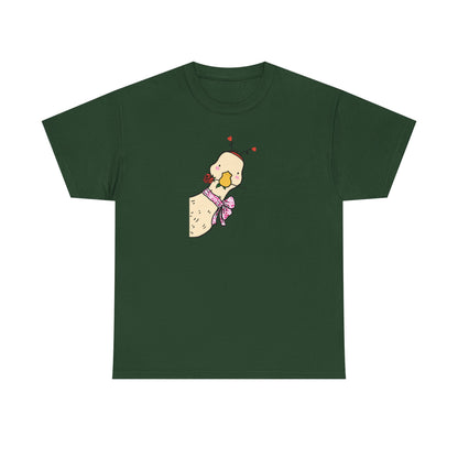 Cute Duck Shirt Kawaii Ducky Tee | Bow Duck T-Shirt | Cute Animal Top | Aesthetic Graphic Tee | Gift for Women Girls Teens
