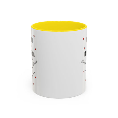 I Met You I Liked You I Love You I'm Keeping You Mug, Personalized Couple Coffee Cup, Handshake Hearts Love Gift, Valentine Gift